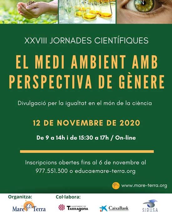 Últimas plazas para participar en el “Medio Ambiente con Perspectiva de Género”