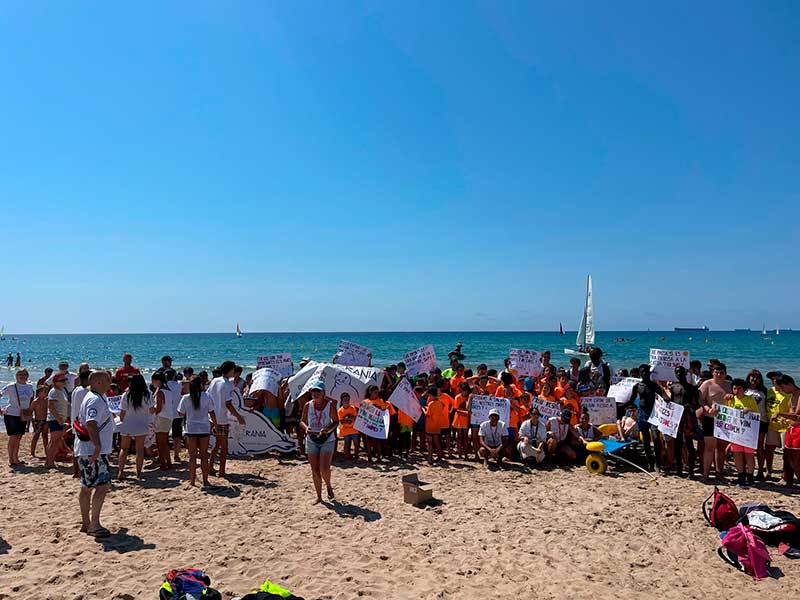250 voluntarios participan en el Día de Playa de Mare Terra