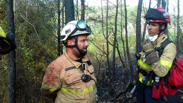 El bomber forestal Marc Castellnou rebrà un Premi Ones